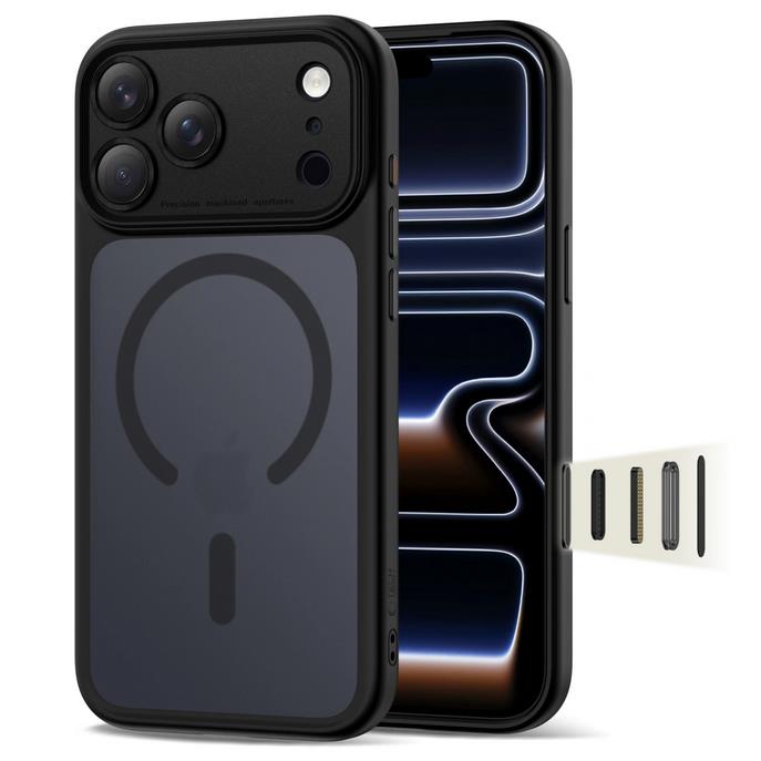 ETUI TECH-PROTECT MAGPEAK MAGSAFE CC IPHONE 17 PRO MATTE czarny
5906302333554-110933