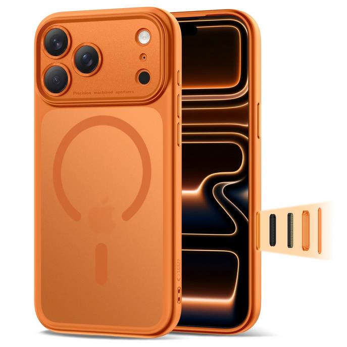 ETUI TECH-PROTECT MAGPEAK MAGSAFE CC IPHONE 17 PRO MAX MATTE cosmic orange
5906302333776-110943
