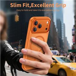 ETUI TECH-PROTECT MAGPEAK MAGSAFE CC IPHONE 17 PRO (6.3) MAX MATTE cosmic orange
5906302333783-110944