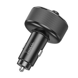ŁADOWARKA SAMOCHODOWA HOCO   TRANSMITER FM BLUETOOTH 30W QC 3.0 E82 czarny-111473