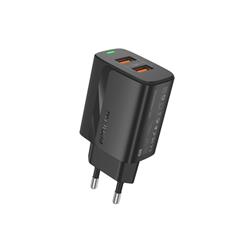 ŁADOWARKA SIECIOWA FONENG EU63 2XUSB   KABEL TYP C 12W czarna
6970462513971-111568