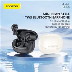 SŁUCHAWKI BEZPRZEWODOWE FONENG BL155 czarne-112284