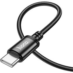 KABEL USB TYP C / TYP C HOCO X89 60W 3A 1m czarny-112437