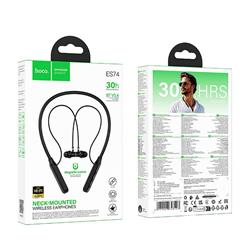 SŁUCHAWKI BLUETOOTH HOCO ES74 CZARNE-112446