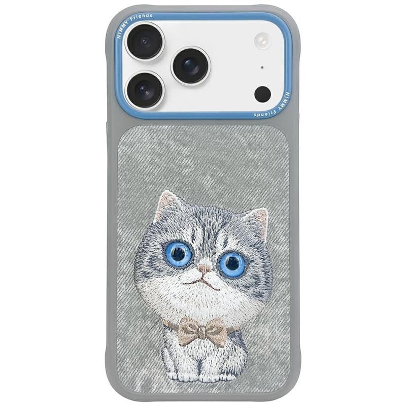 ETUI NIMMY BIG EYED PET 2.0 CAT IPHONE 17 PRO szary
6971080313363-112662