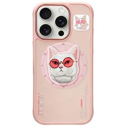 ETUI NIMMY GLASSES COOL CAT MAGSAFE IPHONE 16 PRO różowy 
6971080310690-112769