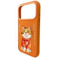 ETUI NIMMY GLASSES COOL CAT IPHONE 17 PRO pomarańczowy
6971080316746-112762