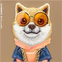 ETUI NIMMY GLASSES COOL DOG SAMSUNG S26 ULTRA beżowy 
6971080318849-112782