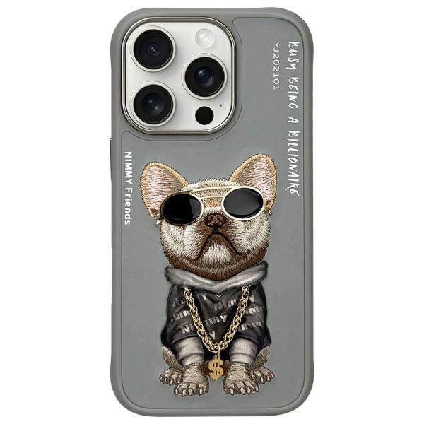 ETUI NIMMY GLASSES COOL DOG IPHONE 16 PRO szary
6971080319310-112810