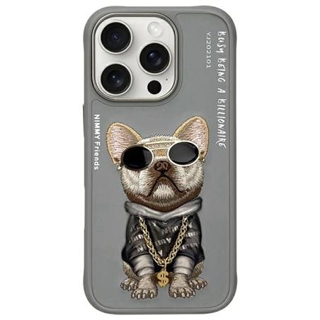ETUI NIMMY GLASSES COOL DOG IPHONE 16 PRO szary
6971080319310-112810
