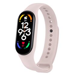 OPASKA SILIKONOWA MI BAND 7 RÓŻOWY-112828