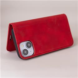 KABURA SMART SUEDE SAMSUNG S25 FE czerwona-113425