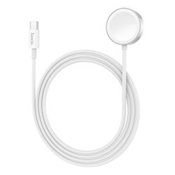 ŁADOWARKA INDUKCYJNA HOCO CW59 MAGSAFE 2,5W KOMPATYBILNA Z APPLE WATCH I SAMSUNG WATCH biała-113745
