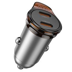 ŁADOWARKA SAMOCHODOWA HOCO NZ16B 2 X USB-C QC3.0 PD 45W szara
-113741