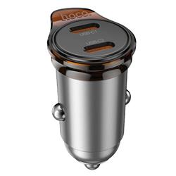 ŁADOWARKA SAMOCHODOWA HOCO NZ16B 2 X USB-C QC3.0 PD 45W szara
-113743
