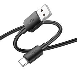 KABEL USB TYP C HOCO X96 27W 1m czarny -114689