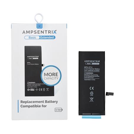 BATERIA AMPSENTRIX BASIC IPHONE 7 (zwiększona pojemność) 2350 mAh-114700