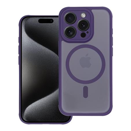 FUTERAŁ FULL MATTE MAG COVER Z MAGSAFE IPHONE 15 PRO (6.1) fioletowy-114864