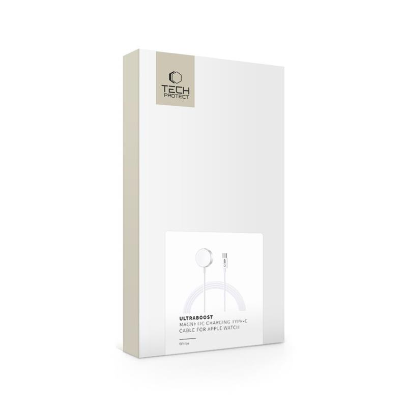 ŁADOWARKA INDUKCYJNA TECH-PROTECT DO APPLE WATCH TYP C 1,2M biała
9490713932704-114901