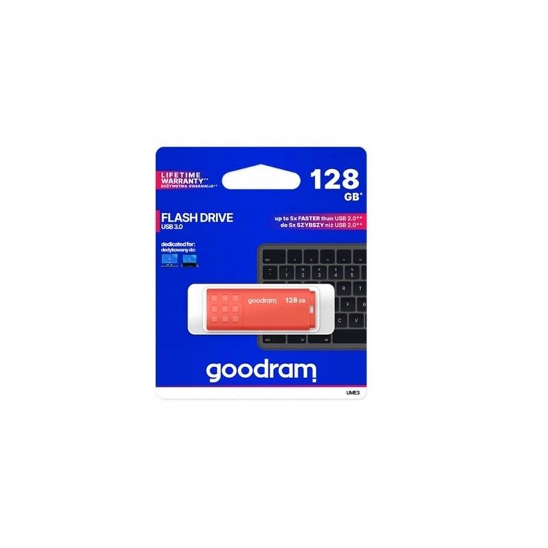 PENDRIVE GOODRAM 128GB USB 3.2 UME3 POMARAŃCZOWY
TGD-UME31280O0R11-114971