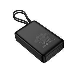 POWERBANK HOCO J171A 20000 mAh 22,5W 2A   KABEL TYP C   LIGHTNING czarny 
6942007676991-115075