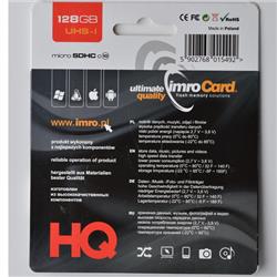 KARTA MICRO SD IMRO 128GB USH-I   ADAPTER-115489