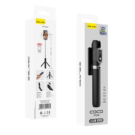 UCHWYT SELFIE BLAVEC TRIPOD   PILOT P-04 czarny
(SSCP04-TRB07)
5900217445234-115581