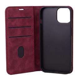 KABURA SMART SUEDE SAMSUNG S25 bordowa-115885