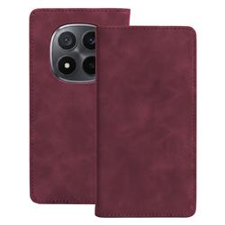 KABURA SMART SUEDE XIAOMI REDMI A7 PRO bordowa-115896