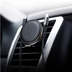 UCHWYT SAMOCHODOWY BASEUS MAGNETIC AIR VENT NA KRATKĘ WENTYLACYJNĄ Z UCHWYTEM NA 2 KABLE czarny 26299
6932172648763
BRA013716