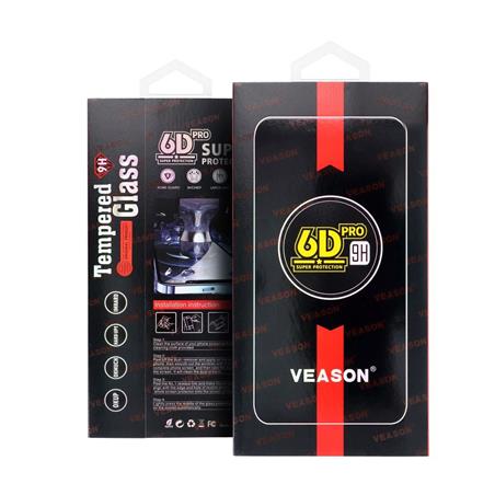 6D SZKŁO PRO VEASON XIAOMI REDMI NOTE 14 4G / NOTE 14 5G czarny-116784
