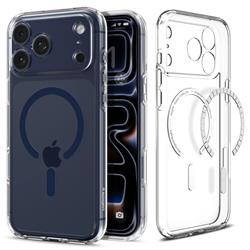 SPIGEN ULTRA HYBRID MAGSAFE IPHONE 17 PRO MAX (6.9) CLEAR / DEEP BLUE 
8800337242409-116888