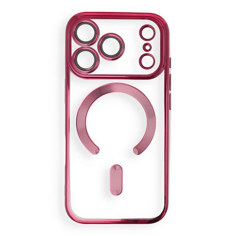 ETUI ELECTRO MAG COVER MAGSAFE IPHONE 17 PRO (6.3) wiśniowy-117215