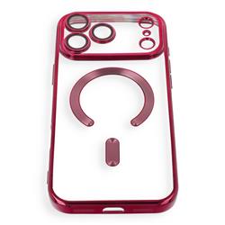 ETUI ELECTRO MAG COVER MAGSAFE IPHONE 17 PRO (6.3) / 18 PRO (6.3) wiśniowy-117216