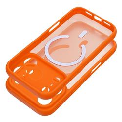 FUTERAŁ FULL MATTE MAG COVER Z MAGSAFE IPHONE 17 (6.3) / 18 (6.3) pomarańczowy -117351