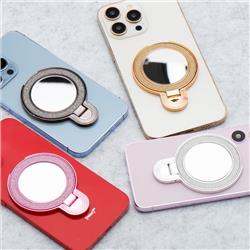 RING CIRCLE MIRROR srebrny (naklejany)-117483