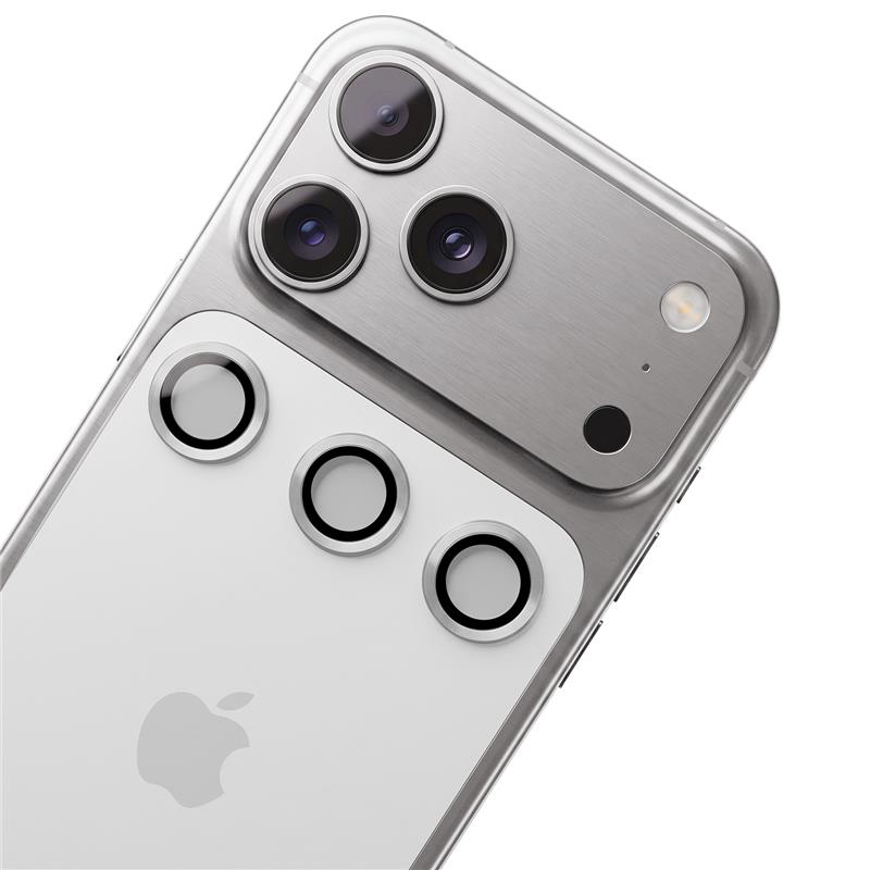 ZESTAW SZKIEŁ NA APARAT DO IPHONE 18 PRO srebrny 
OEM0101595
-117525