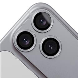 ZESTAW SZKIEŁ NA APARAT DO IPHONE 18 PRO srebrny 
OEM0101595
-117529