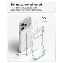 SPIGEN ULTRA HYBRID IPHONE 18 PRO / 17 PRO (6.3) CRYSTAL CLEAR
8800337252798-117784