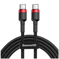 KABEL USB-C/USB-C BASEUS CAFULE NYLONOWY PD2.0 60W 20V 3A QC3.0 2m czerwono-czarny 
6953156285248
-117882